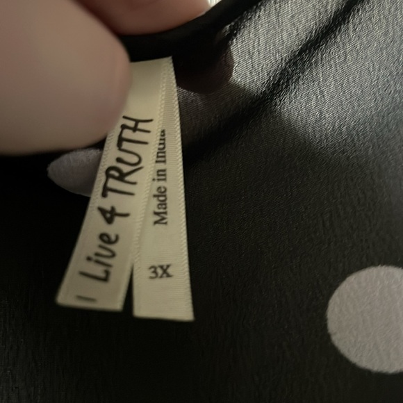 Polka dot kimono top - Picture 4 of 6